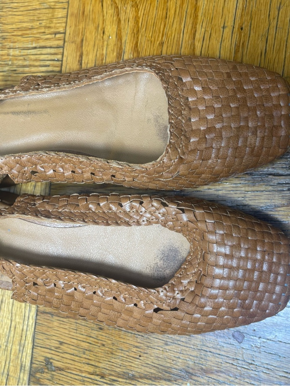 Sezane Paula Babies Woven Slingback Heels - Picture 5 of 8